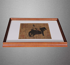 措勤书画装裱配框服务案例